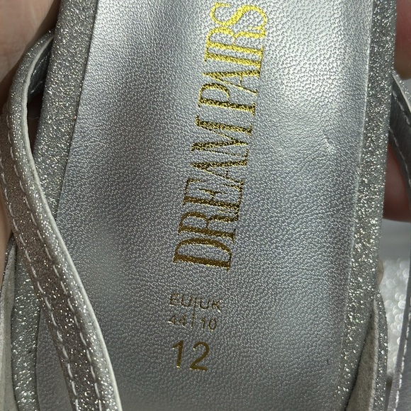 (T5) DREAM PAIRS High Heels, Chunky Block, Square Toe, Elegant Open Toe Heel,12 - Picture 6 of 11